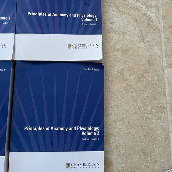 Anatomy 1-4 books chamberlain - Picture 1 of 1